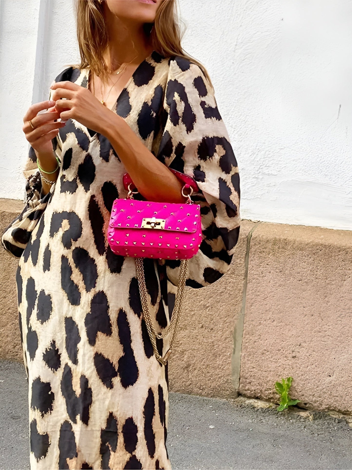Valeria | Vestido de leopardo audaz y elegante