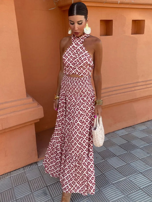 Mayalen – Vestido midi elegante con fruncido y escote off-shoulder