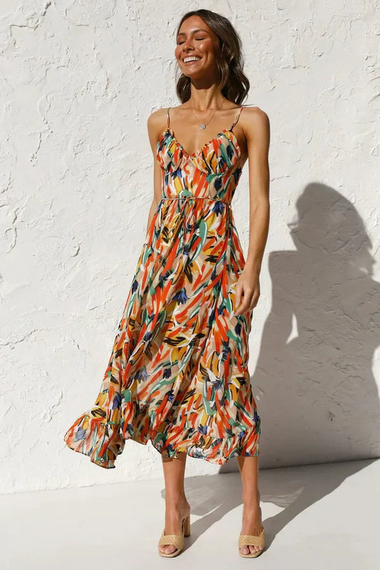 Nala – Vestido estampado veraniego