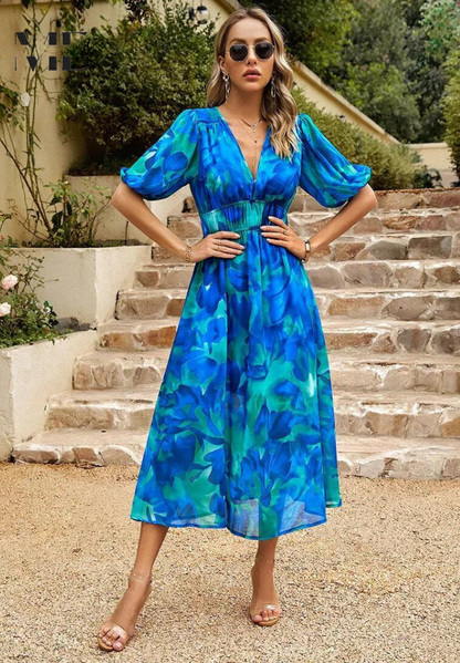 Celia – Vestido elegante satinado