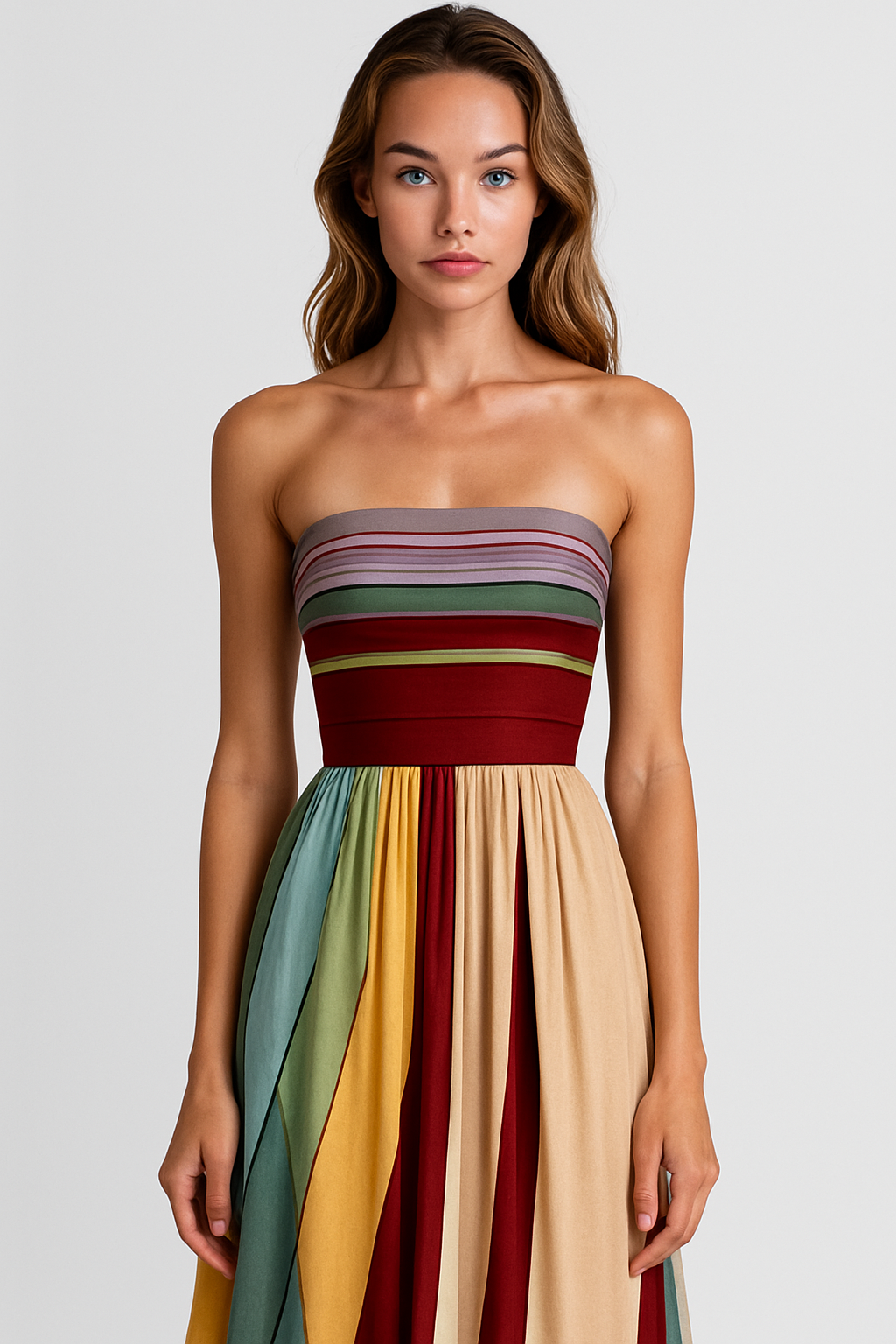 Flora – Vestido largo minimalista