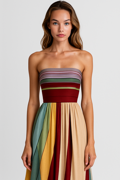 Flora – Vestido largo minimalista