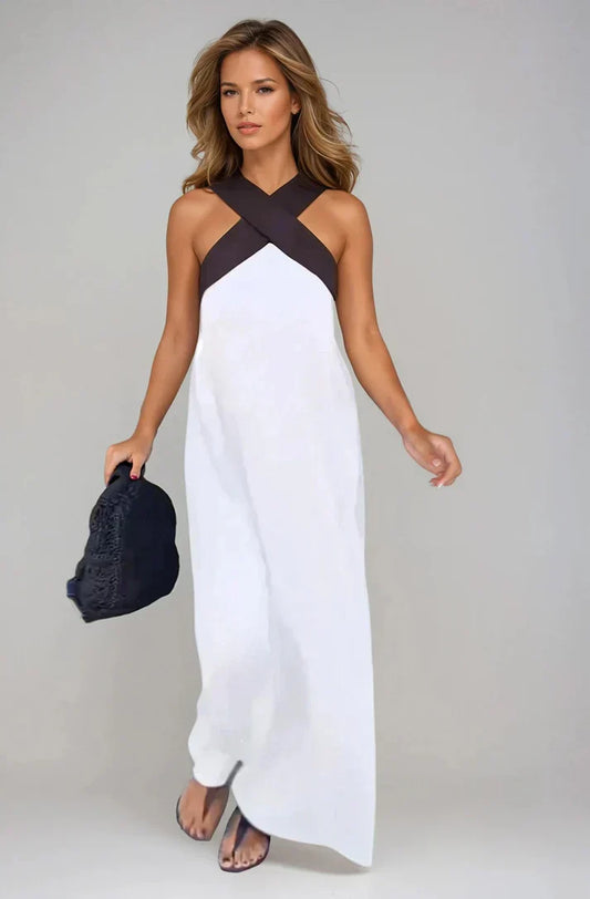 Martina – Vestido sin mangas fluido