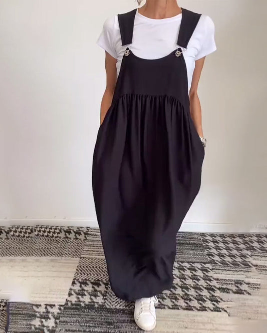CAMILA | Vestido Sin Mangas Casual-Chic de Línea Fluida