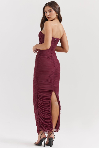 Vestido Largo de Malla Amaris