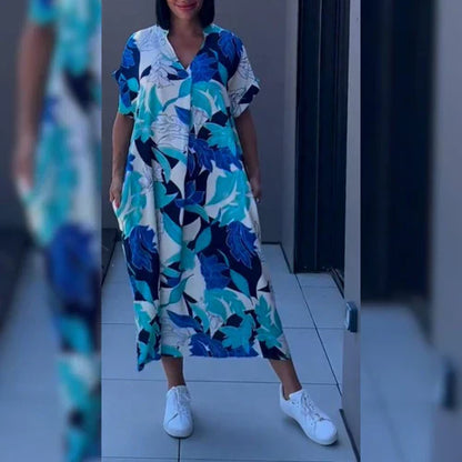 Vestido Elena - Elegancia Floral Atemporal