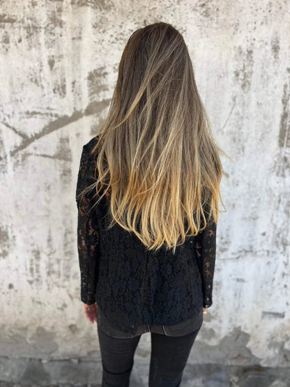 Blazer de encaje – Chaqueta ligera