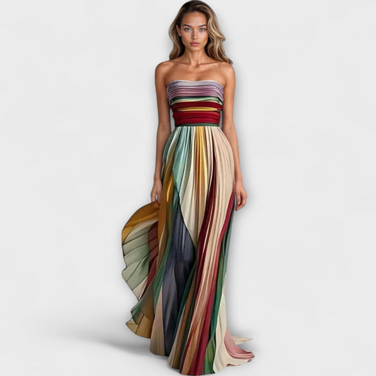 Flora – Vestido largo minimalista